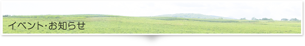 イベント・お知らせ